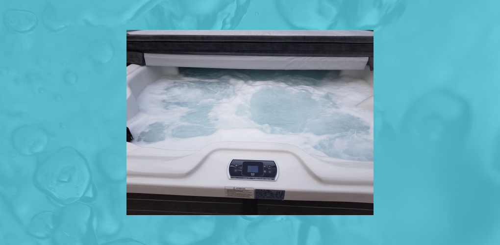 running hot tub jets